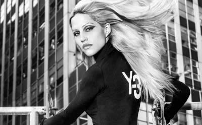 An image of Gabriette wearing Y-3 apparel.