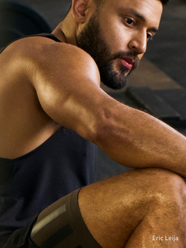 Close up portrait of Eric Leija