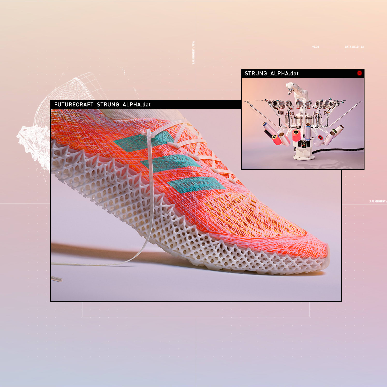 Adidas futurecraft 4d red cheap