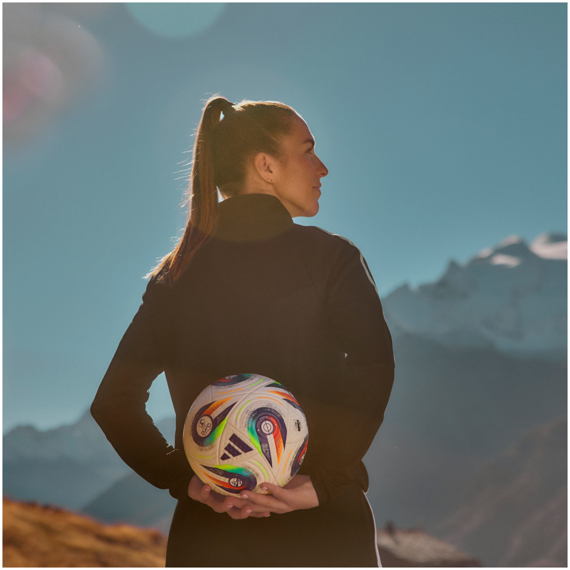 Lia Walti and the Women's EURO25tm Pro Ball