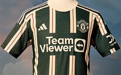 Visual of the Manchester United 23/24 Away kit