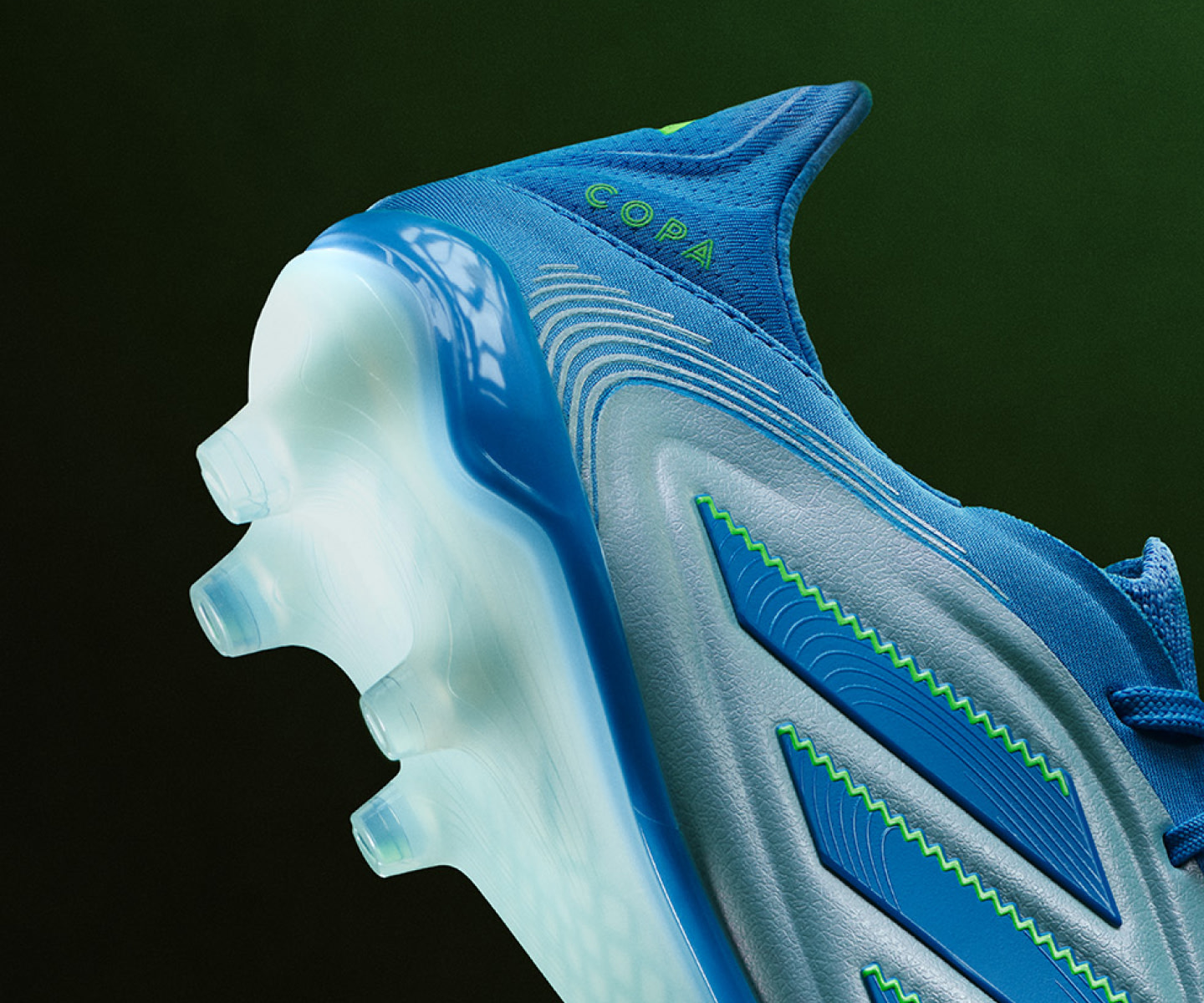 adidas Copa Pure 3 Pro Firm Ground Cleats - Blue | Free