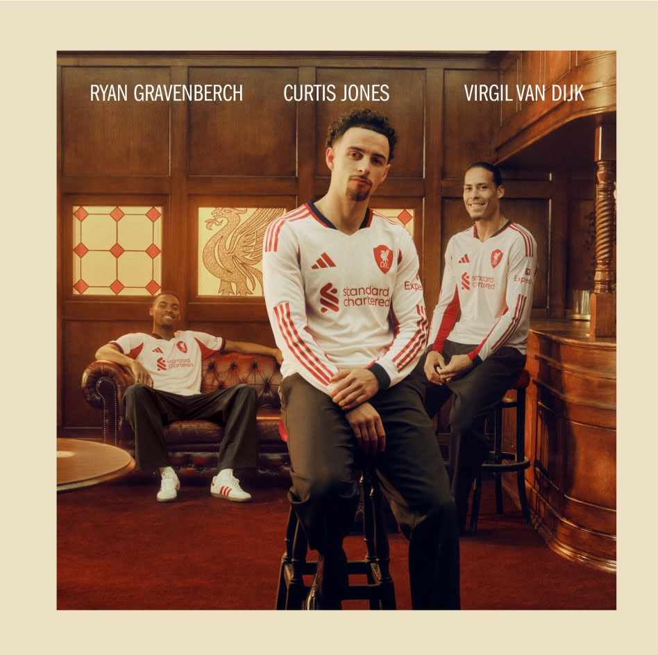 アディダス リバプールFC 25/26 アウェイ レプリカ 長袖ユニフォーム