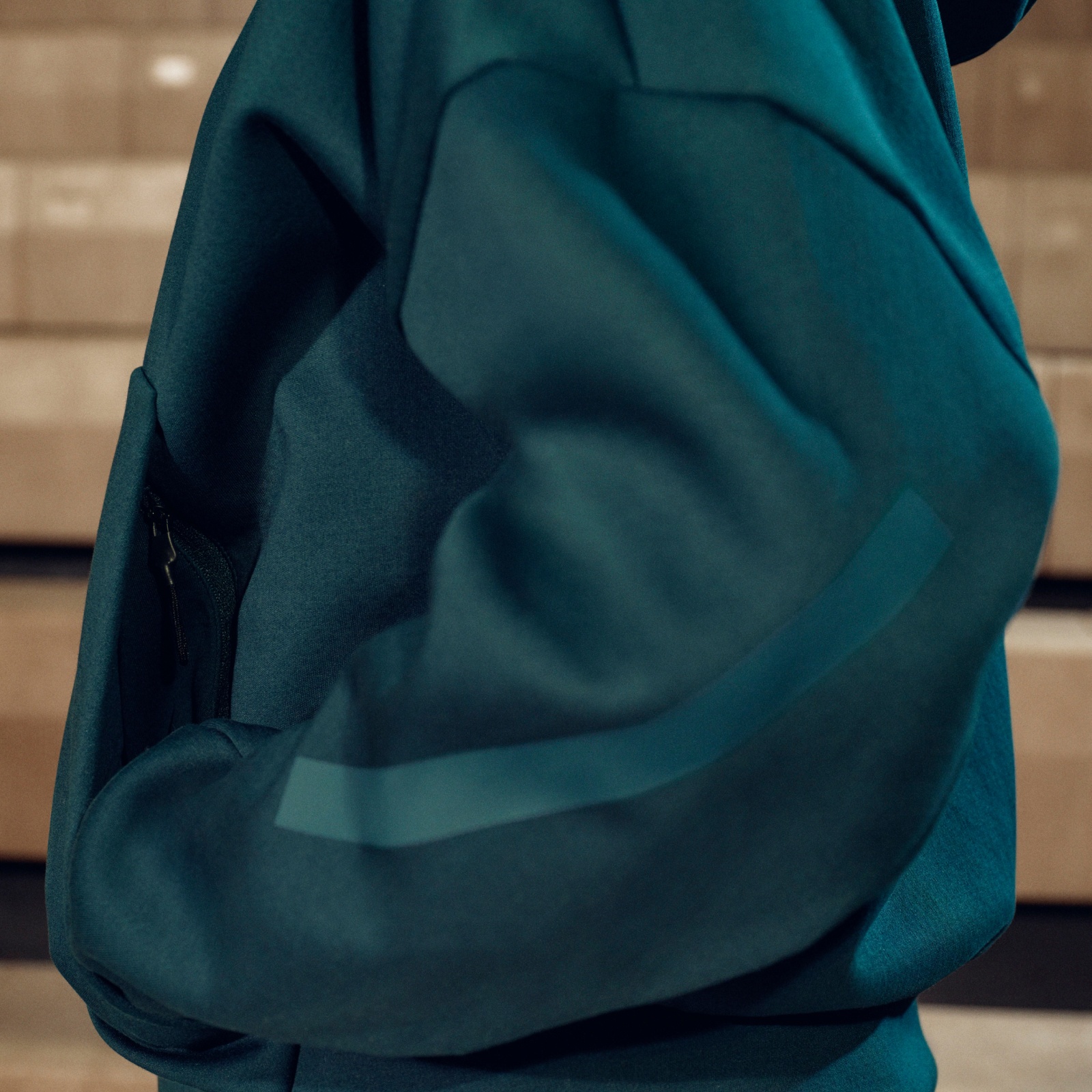adidas Z.N.E. Full-Zip Hoodie - Brown | Free Shipping with
