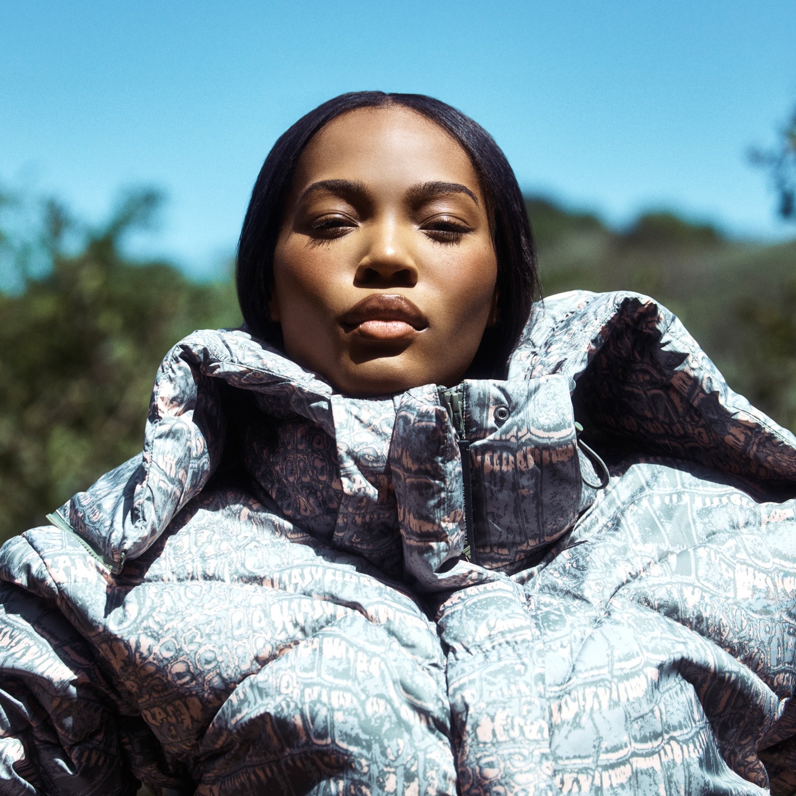 adidas by Stella McCartneyペプラム パーカー - ブラウン