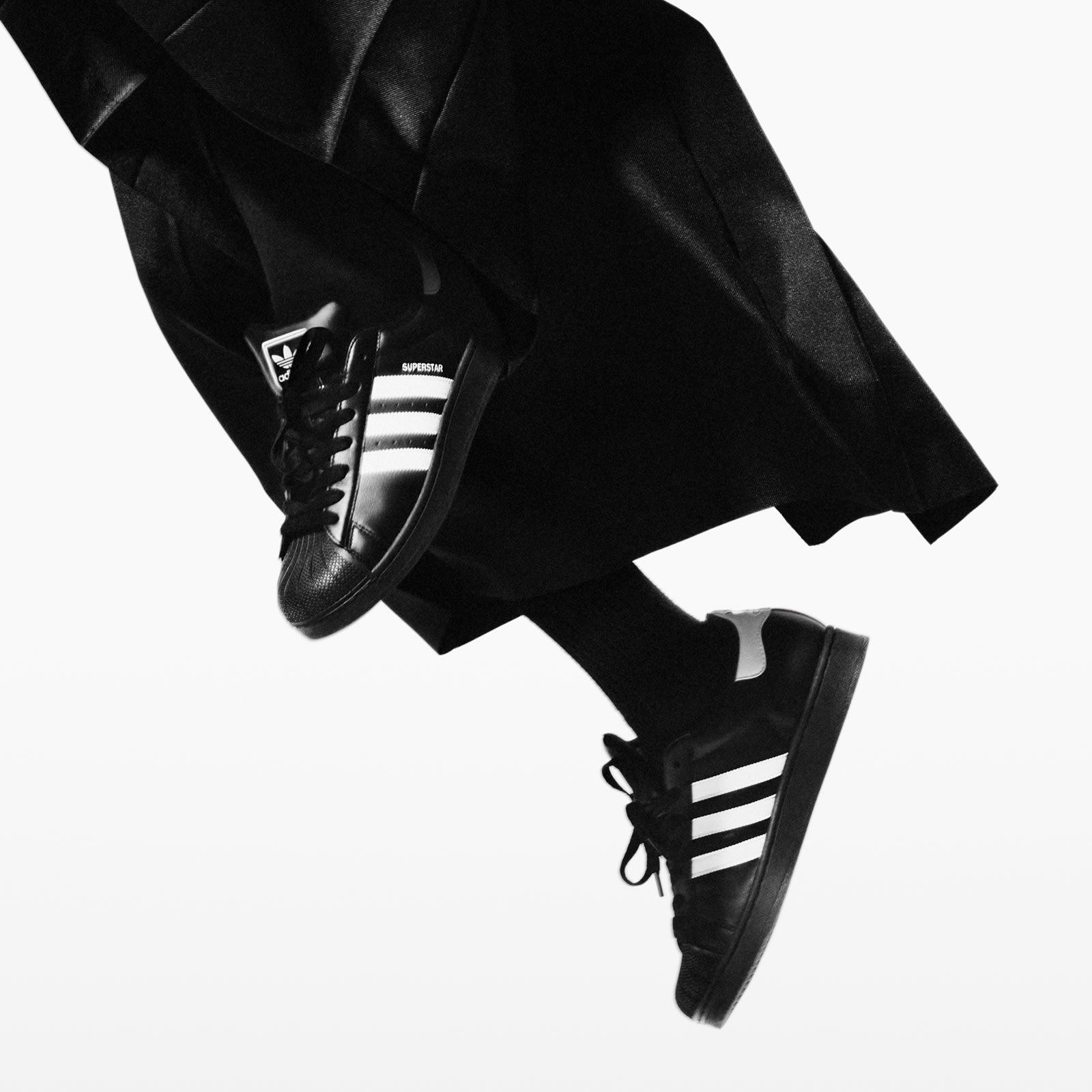 adidas Superstar II Shoes - Black | Free Shipping with
