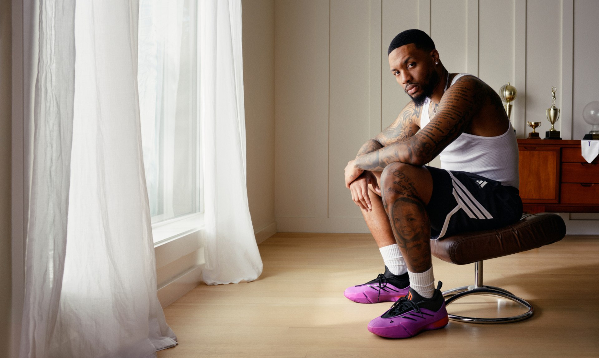 adidas Dame 9 Low Trainers - Purple | adidas Singapore