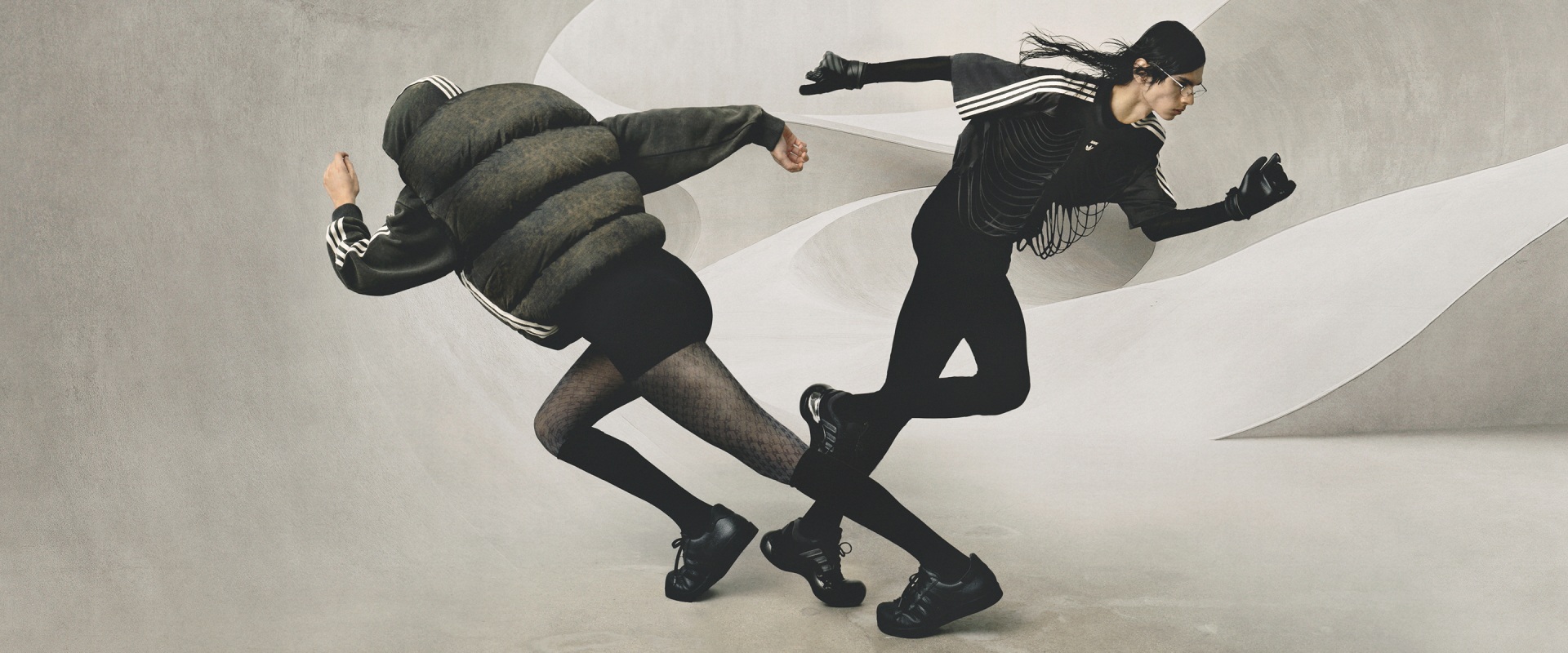 adidas Originals + Avavav Ruched Pants 'Carbon' – Limited Edt