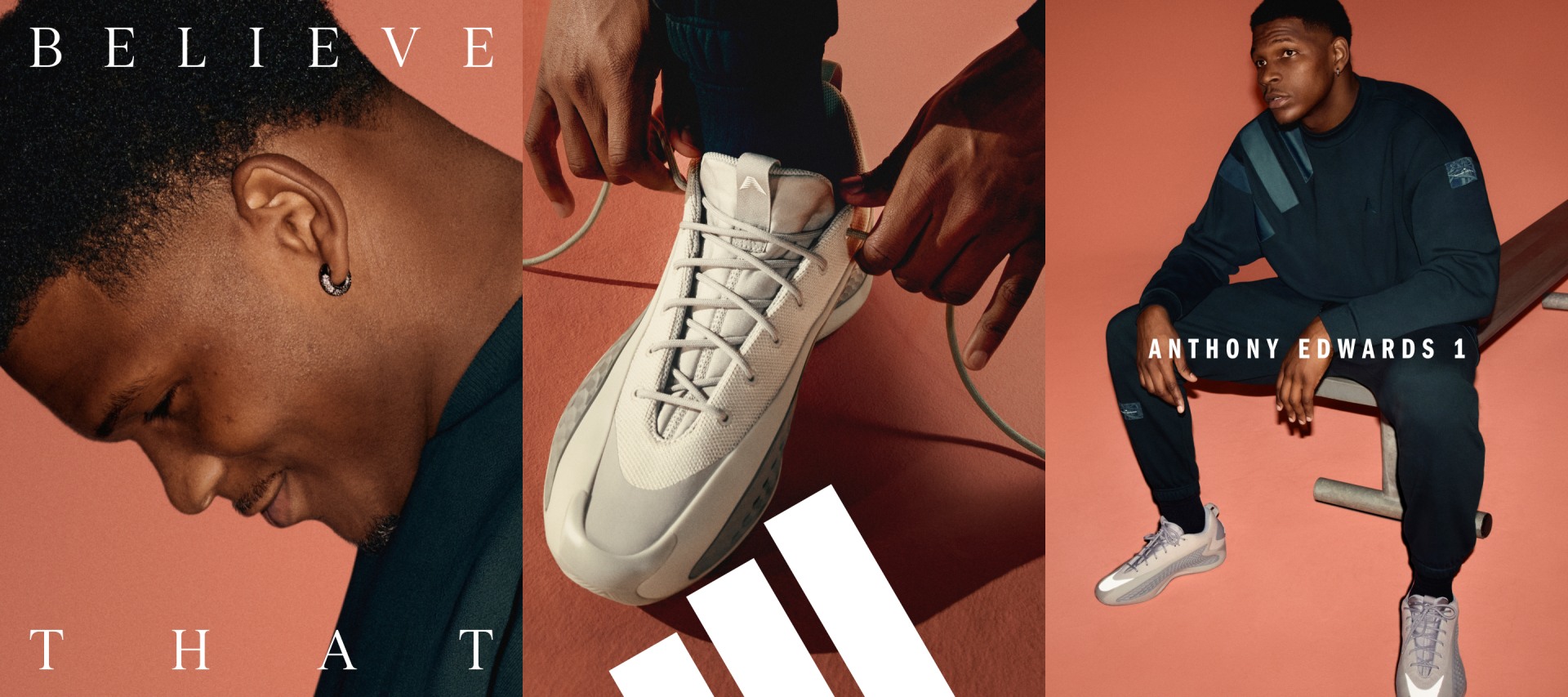 Amazon | [adidas] メンズ アンソニー・エドワーズ 1 ロー A.E.