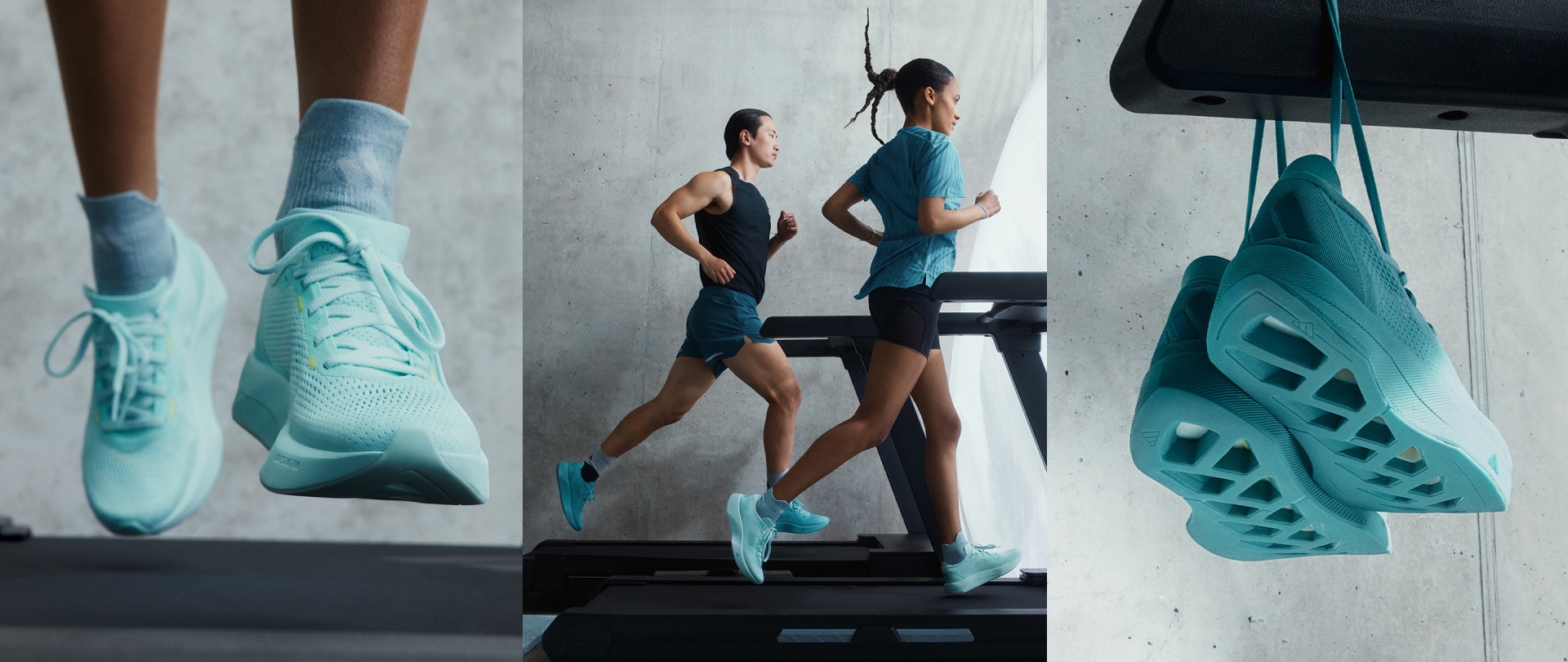 [adidas] Treadflow running shoes /追跡付 シューズレビュー】トレッドミル専用シューズがふわふわ感を解消