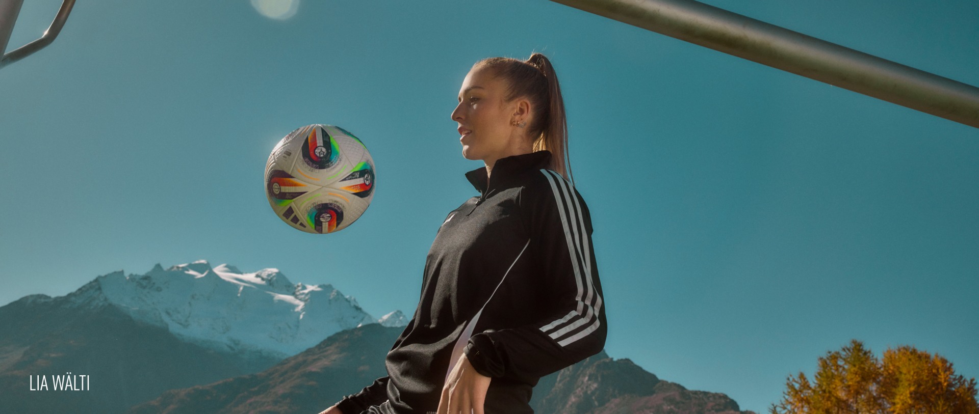 Lia Walti and the Women's EURO25tm Pro Ball