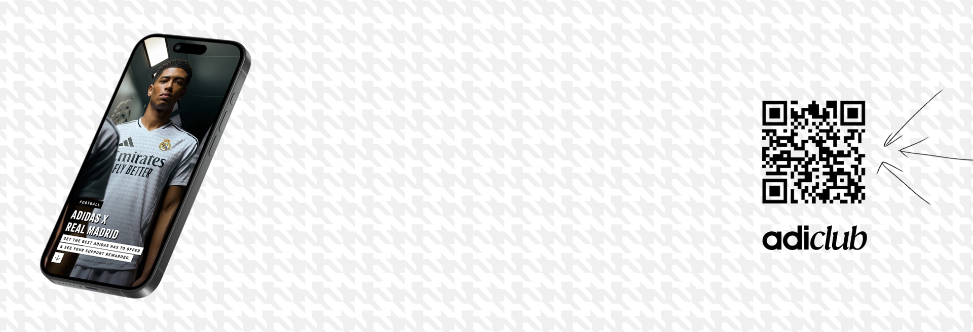 Visual composition featuring the real madrid app hub