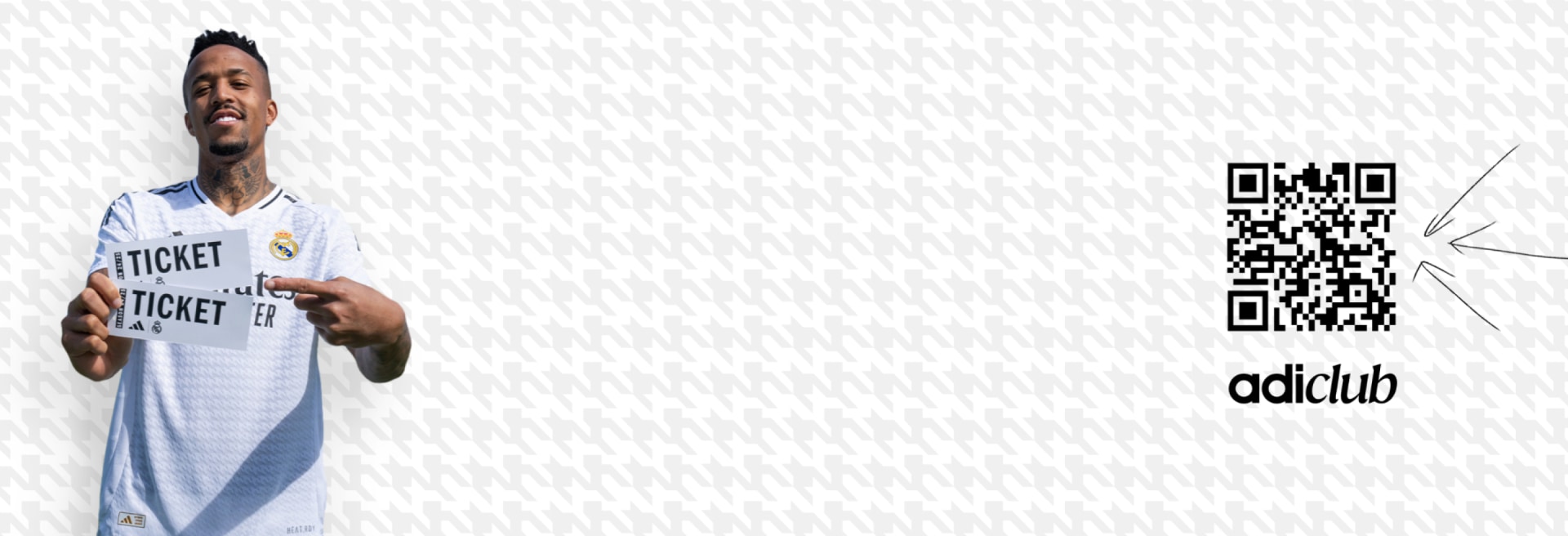 Visual composition featuring the real madrid app hub