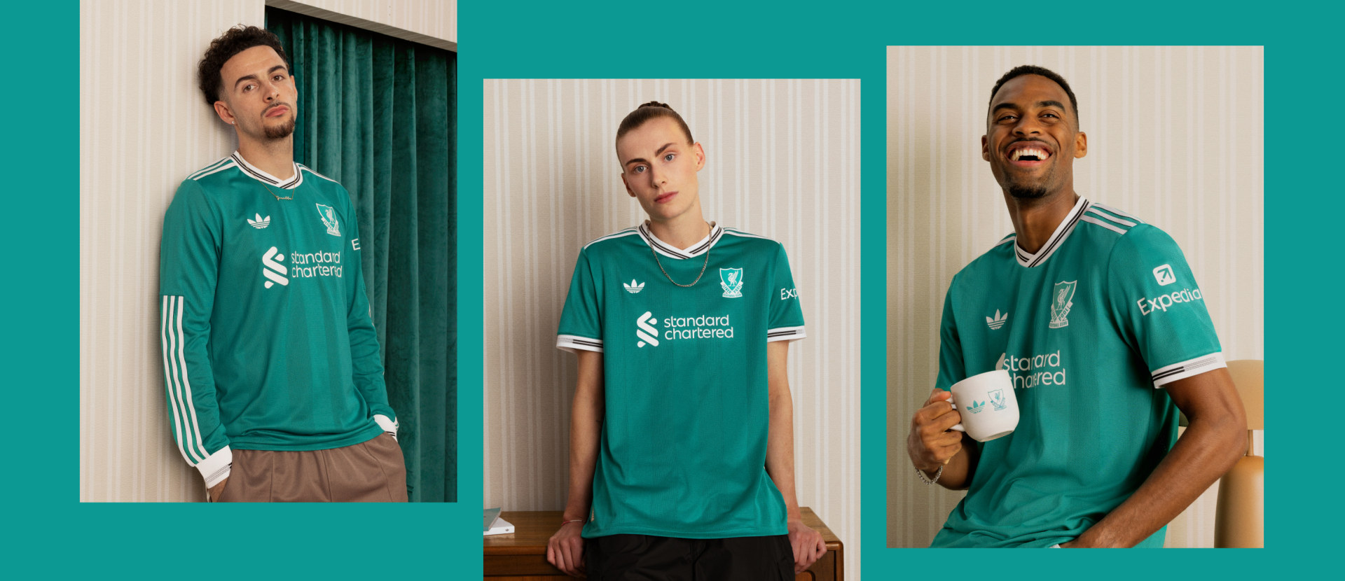 adidas Liverpool FC 25/26 Third Authentic Jersey - Green