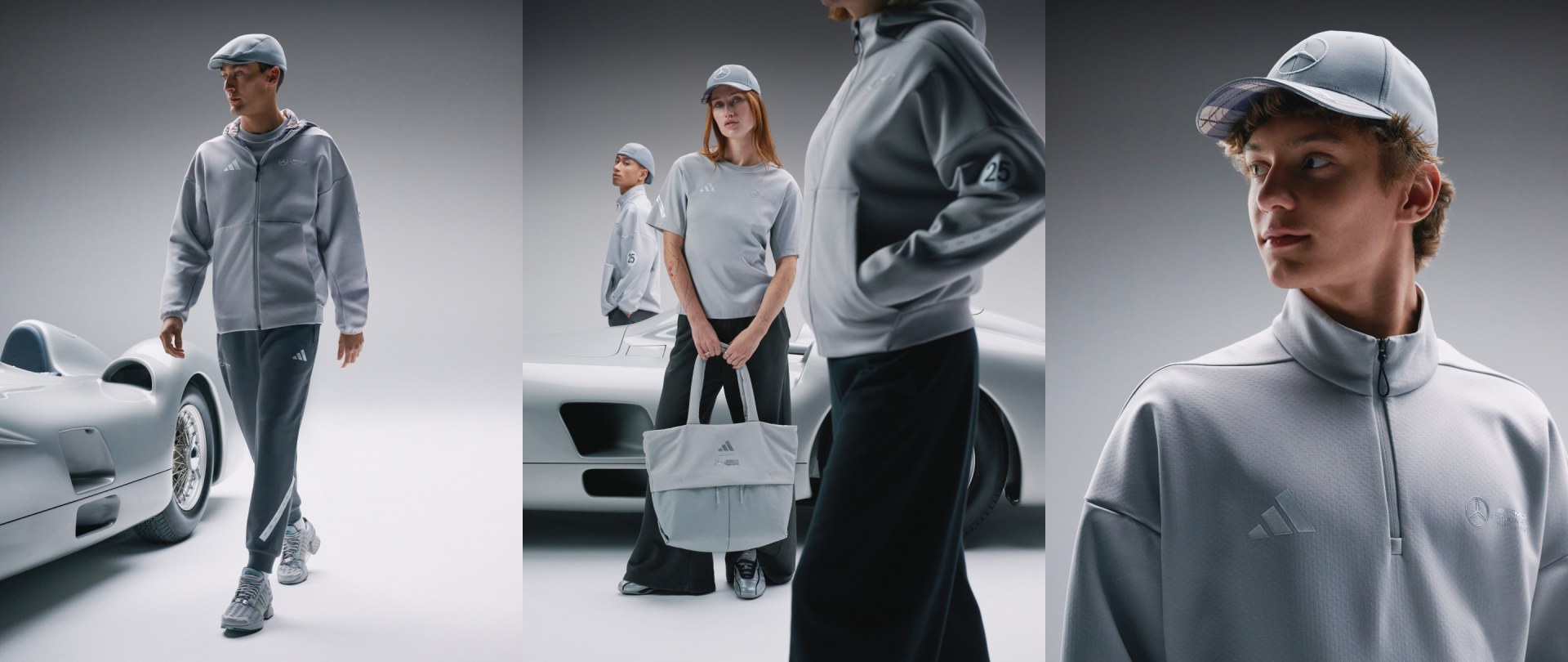 ★送料込★adidas★Mercedes-AMG Petronas Arrows Tote Bag adidas Mercedes - AMG Petronas Formula One Team Silver