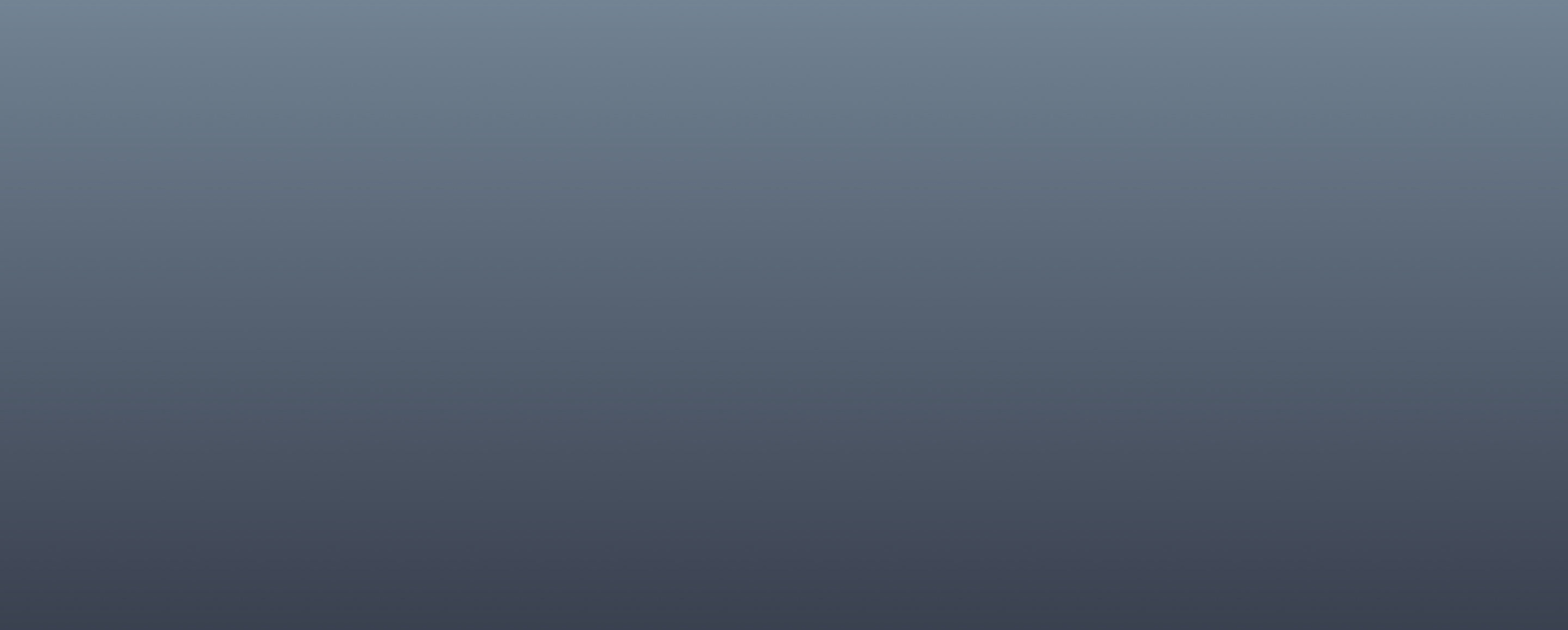 Un fondo oscuro en degradé con tonos grises y azules.