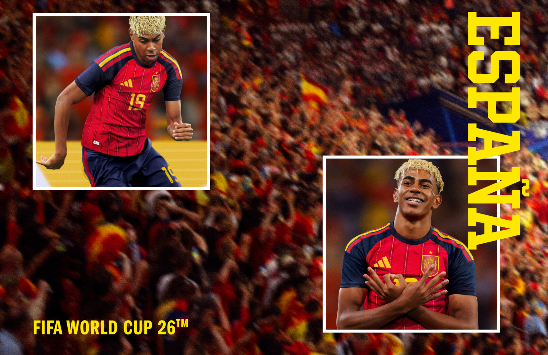 アディダス スペイン代表 26 ホーム オーセンティック ユニフォーム