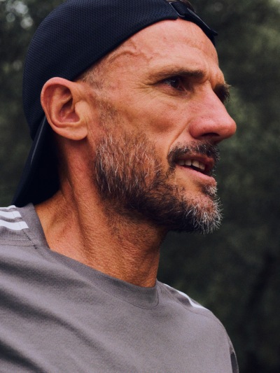 close up of mans face