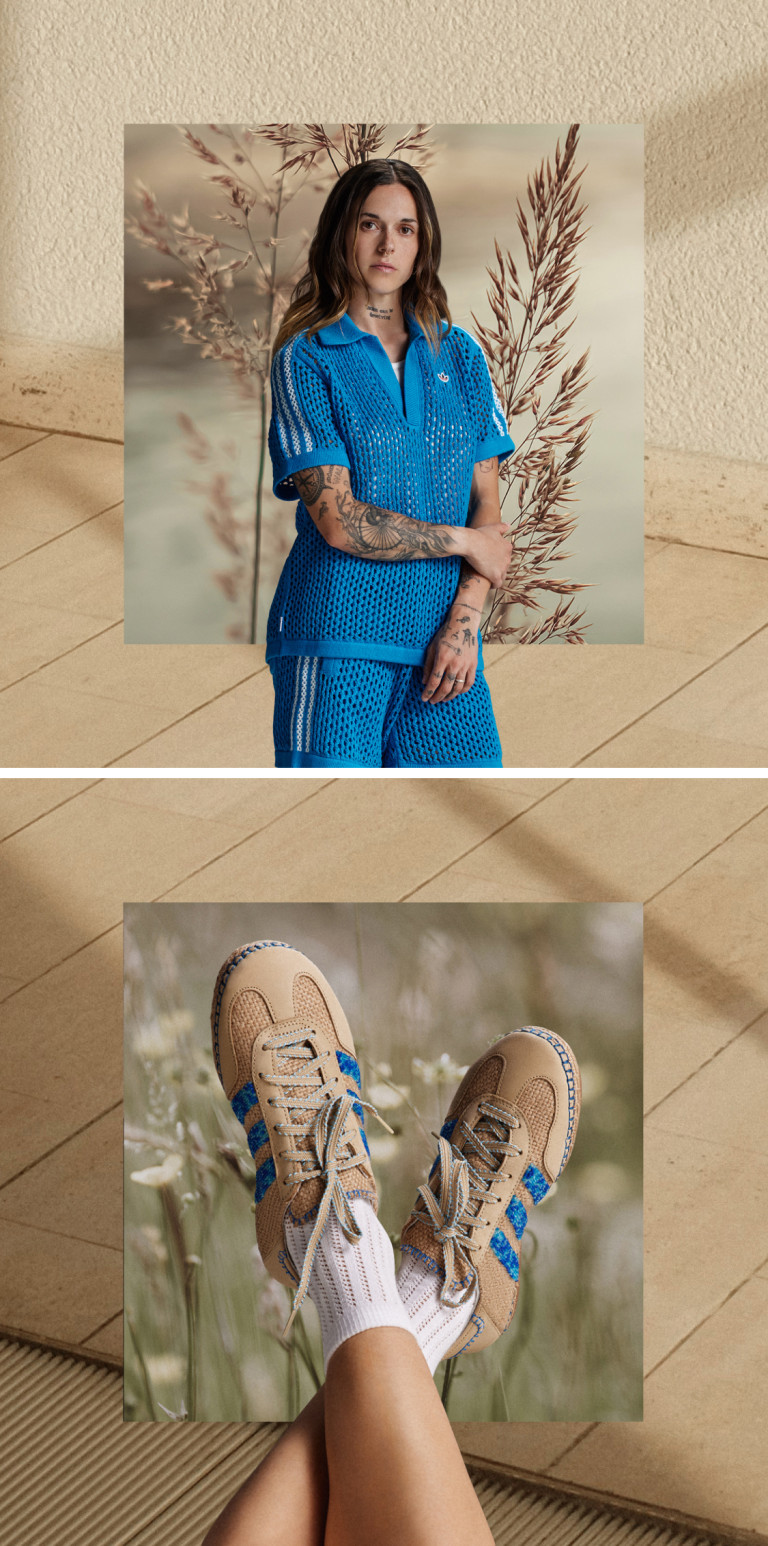 adidas CLOT Crochet Track Top - Beige | adidas Philippines