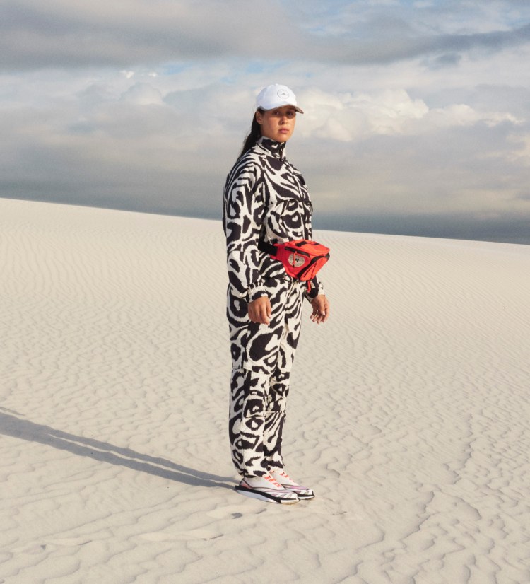 adidas by Stella McCartney Woven Printed Track Top - White