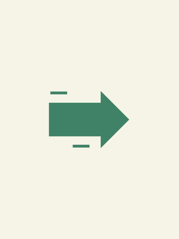 Icon of arrow for tracking workouts
