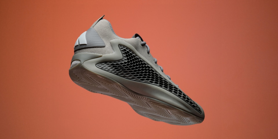 adidas Anthony Edwards 1 Low Shoes - Grey | Free Shipping
