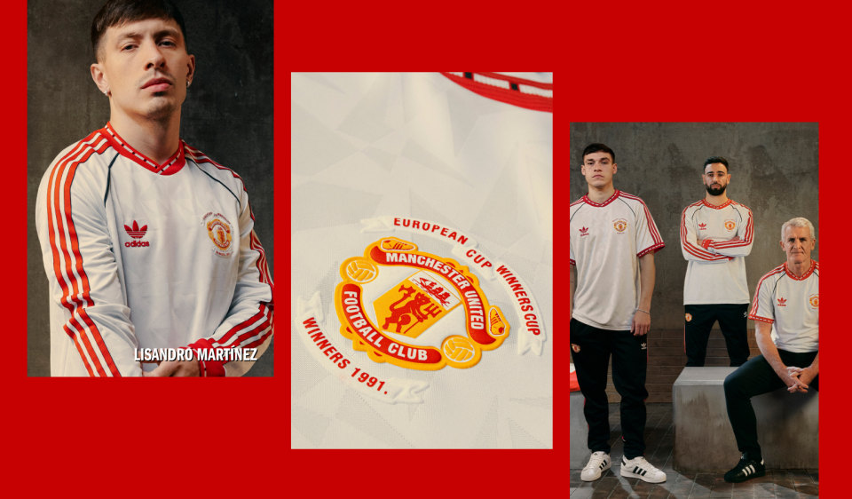 トップス Manchester United '91 Tops & Pants adidas Manchester United '91 Track Top | JF0373 | FOOTY.COM