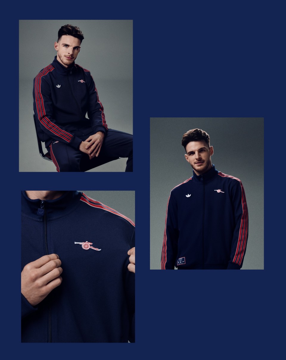 アウターその他 adidas Arsenal Terrace Icon Track Top Navy Red JF0544 Arsenal_Terrace_Icons_Track_To