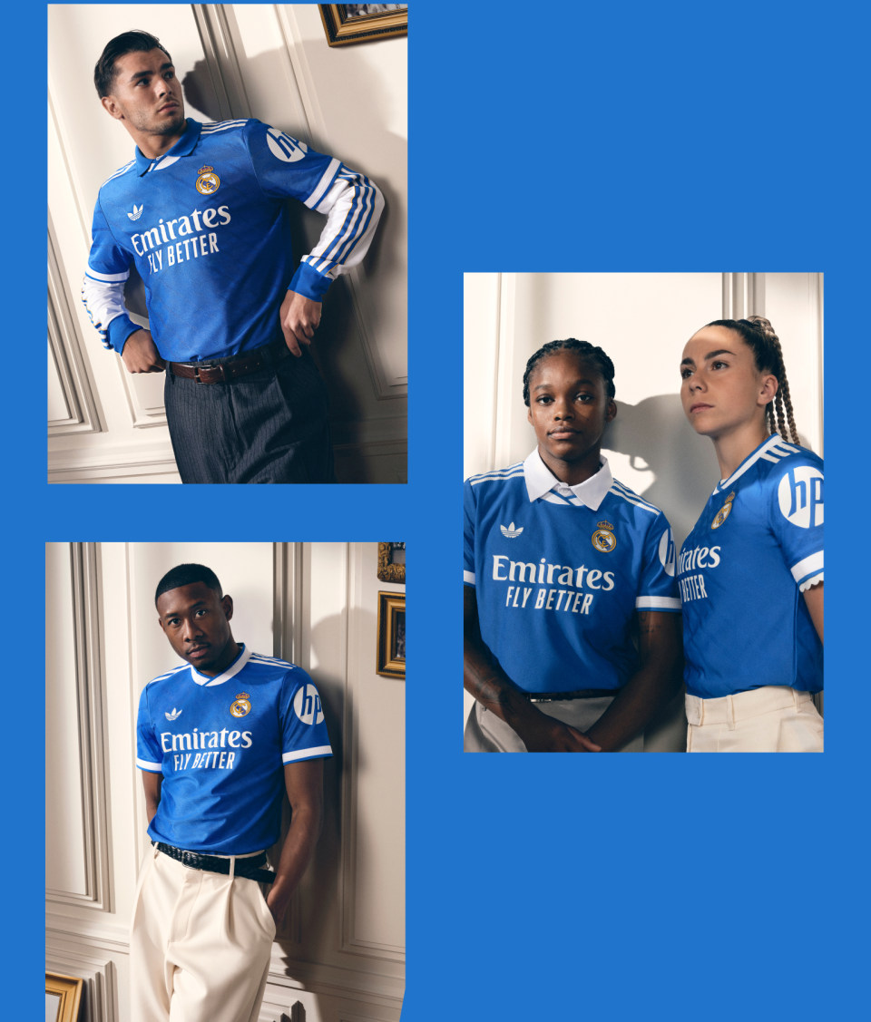 アディダス レアル・マドリード 25/26 サードユニフォーム - ブルー