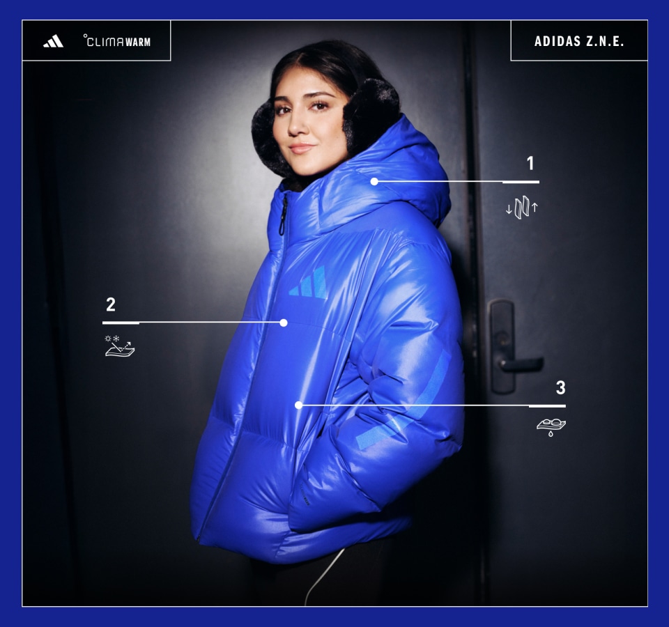 ADIDAS Z.N.E. Puffer Climawarm Down Jacket - Black | adidas Türkiye