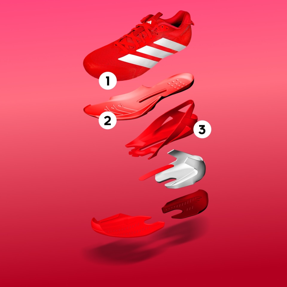 adidas Adizero Ubersonic 5 Tennis Shoes - Red | adidas UK