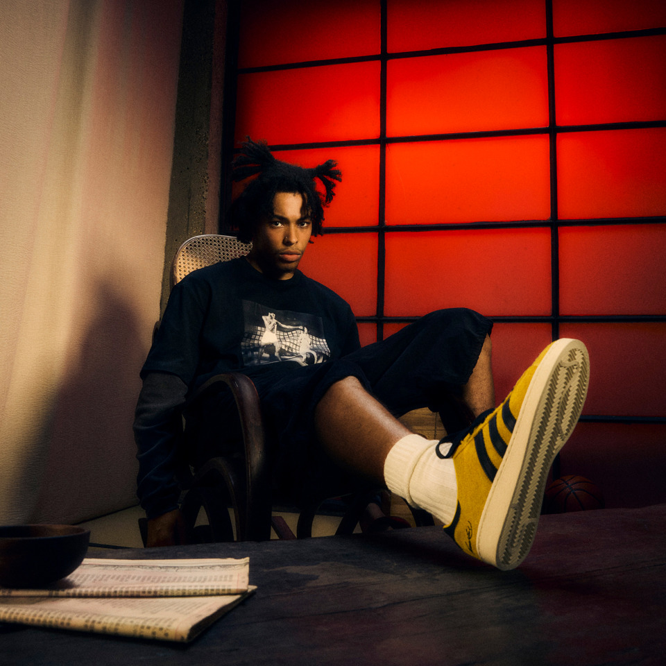 adidas♡上下セット♡トレフォイル♡ロゴ♡英字♡ adidas/アディダストレフォイルロゴプリントTシャツ オーバー