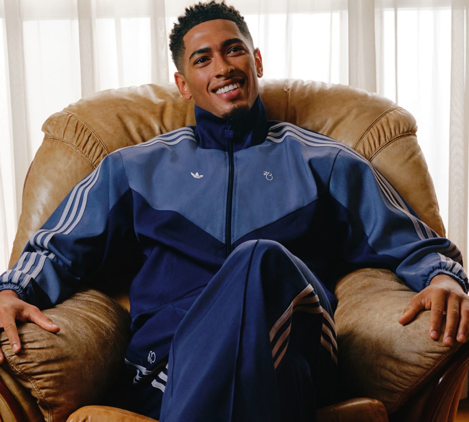 adidas Jude Bellingham adidas Originals Tee - Blue | Free Shipping