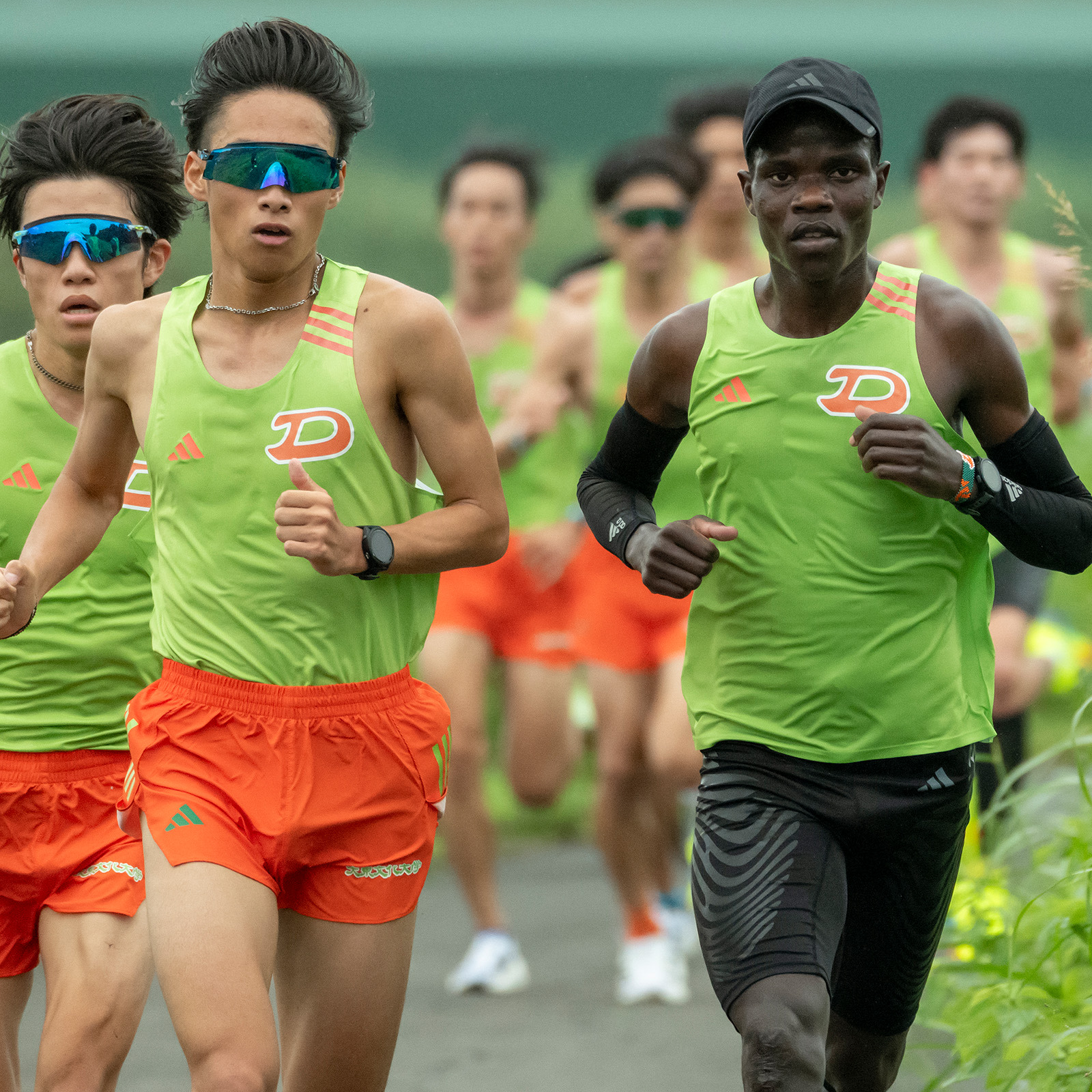 アディダス明治大学駅伝部ユニフォーム上下 陸上競技