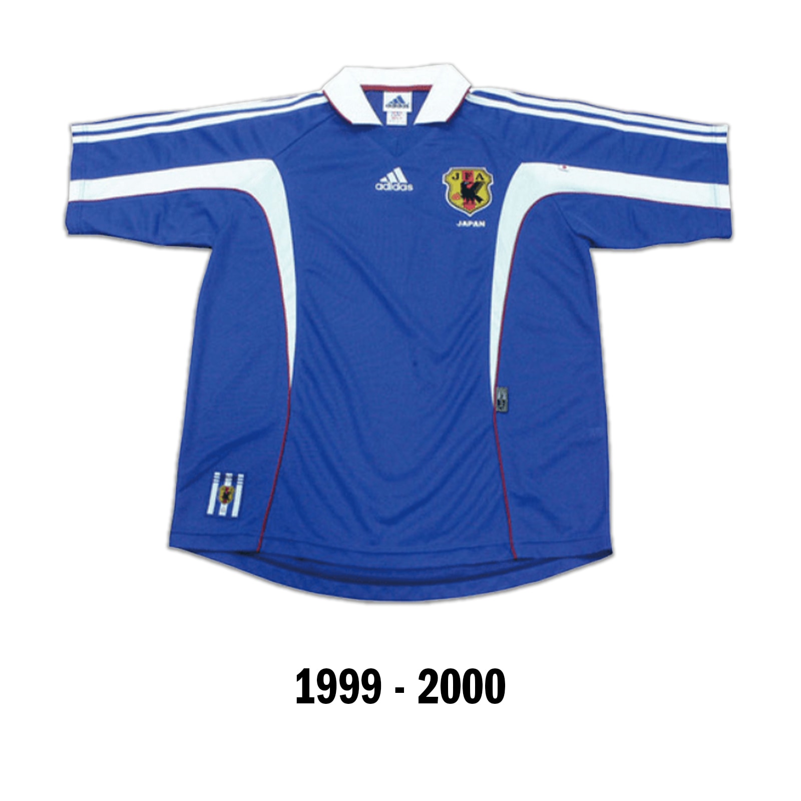 美品 アディダス サッカー日本代表ユニフォーム 1999年～2000年