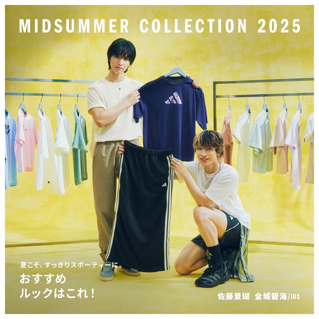 アディダス ソフト サイド グラフィックTシャツ - ブルー
