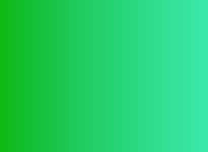 A vibrant, solid green background fills the entire frame.