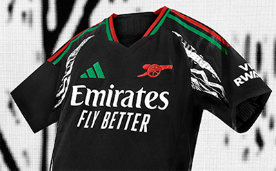 Adidas arsenal away shirt online