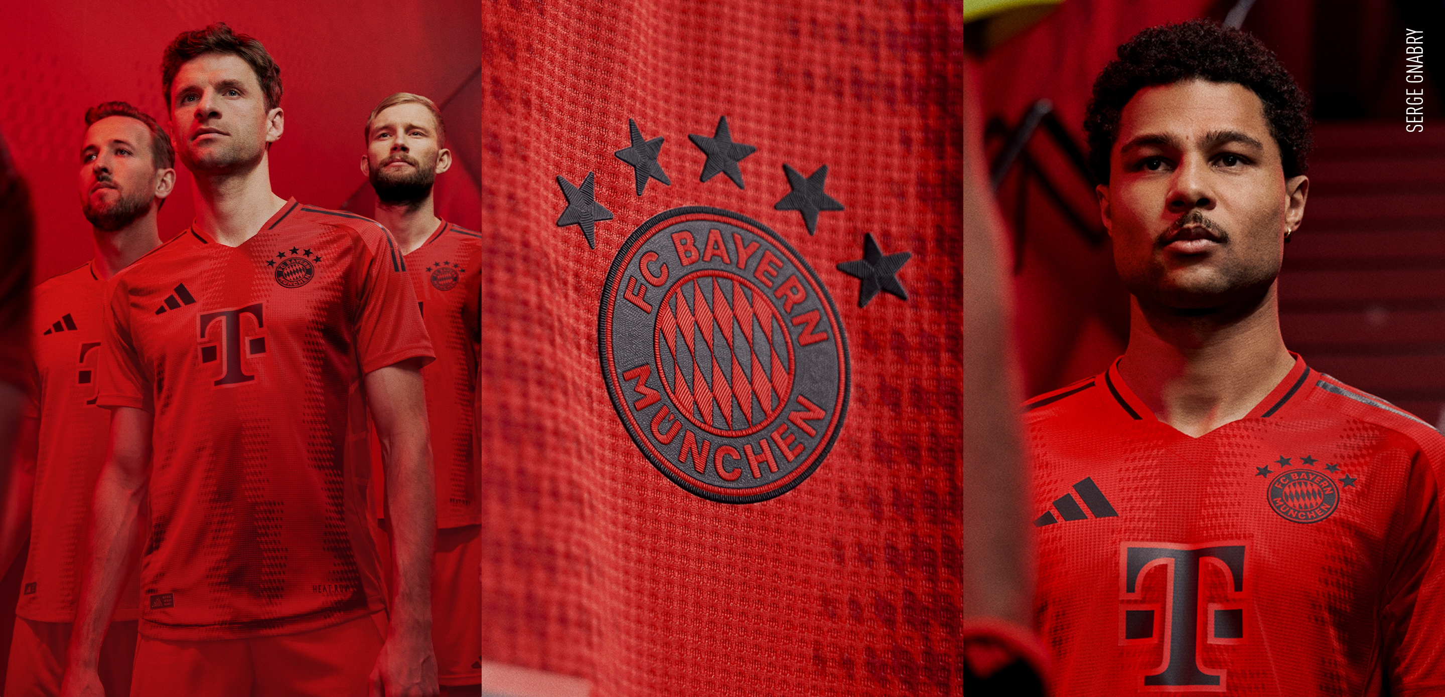 adidas FC Bayern 24 25 Home Authentic Jersey Red adidas UK