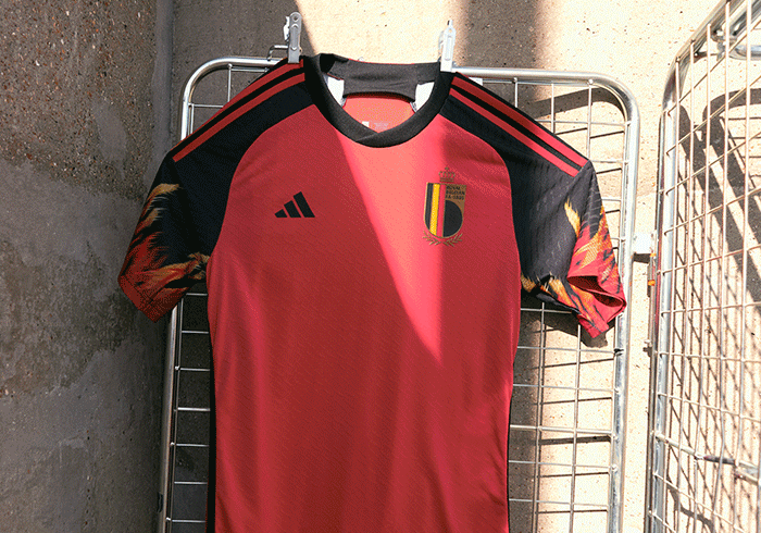 belgium soccer team uniform