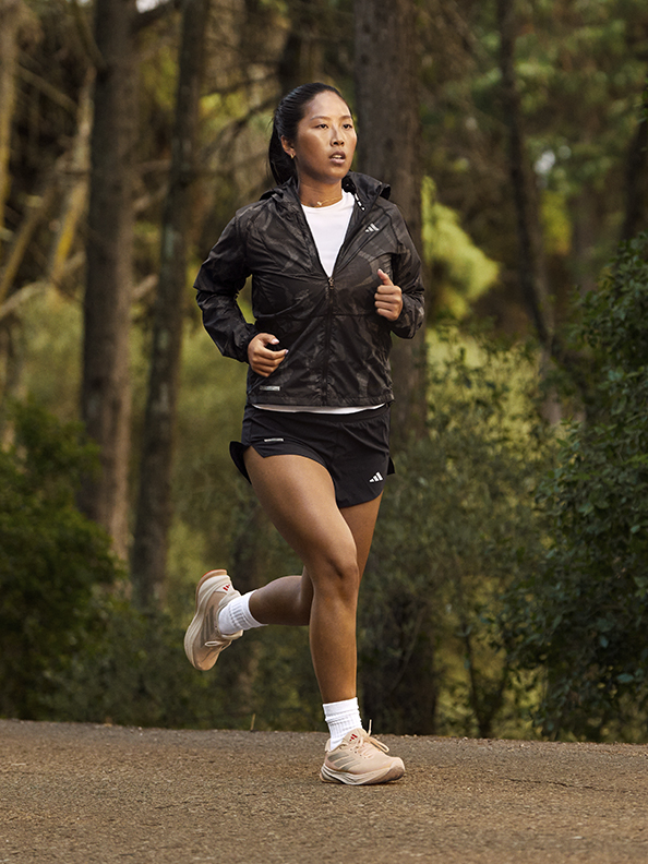 Image of a women running outside in Supernova Rise 2