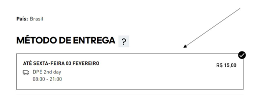 Adidas us delivery time brasil discount