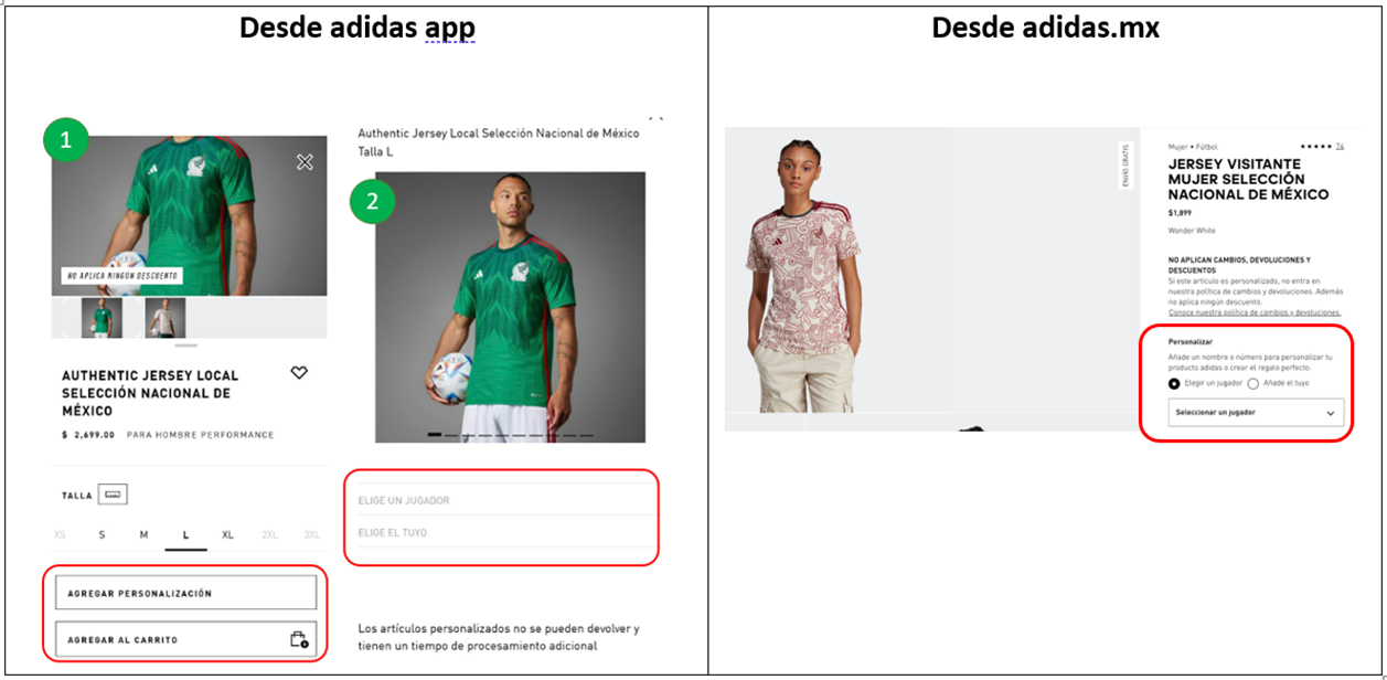 Adidas online mexico telefono best sale