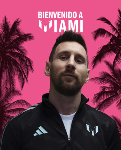 adidas Inter Miami CF 22/23 Home Jersey, Pink