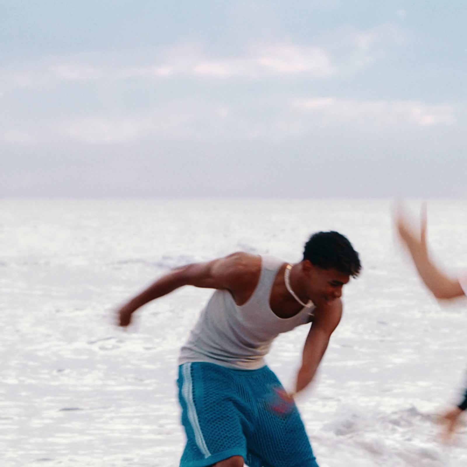Lamine Yamal playing football with his best friends whilst wearing adidas.