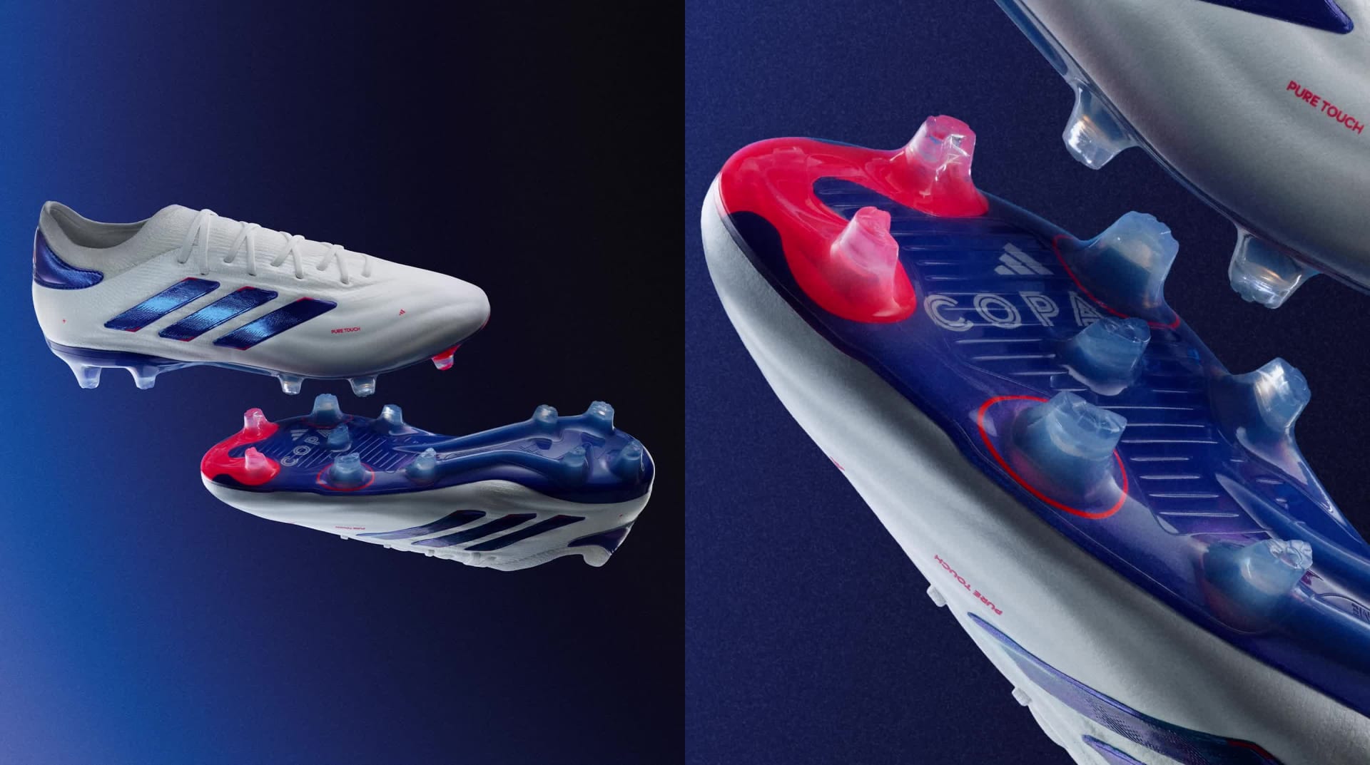 Chuteira Malha Copa Pure 2 Elite Campo - Branco adidas | adidas Brasil