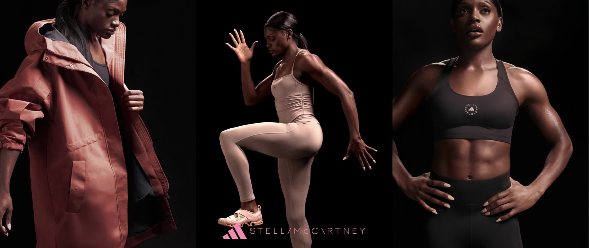 The image depicts several individuals in various poses, with a dark background providing a dramatic contrast to their silhouetted figures.