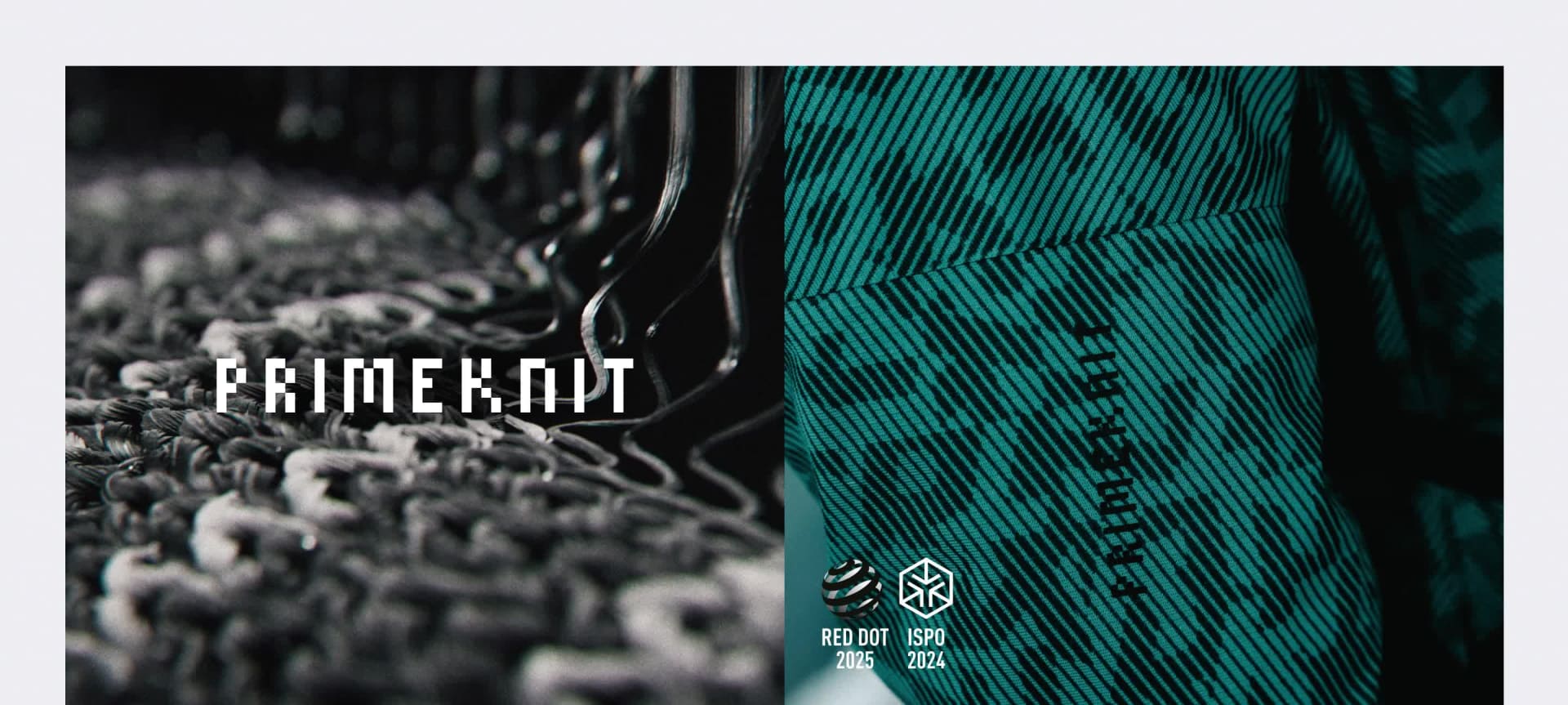 La imagen muestra un primer plano de la cara de una persona, con una multitud de personas en el fondo sosteniendo carteles que parecen decir "Primekut".