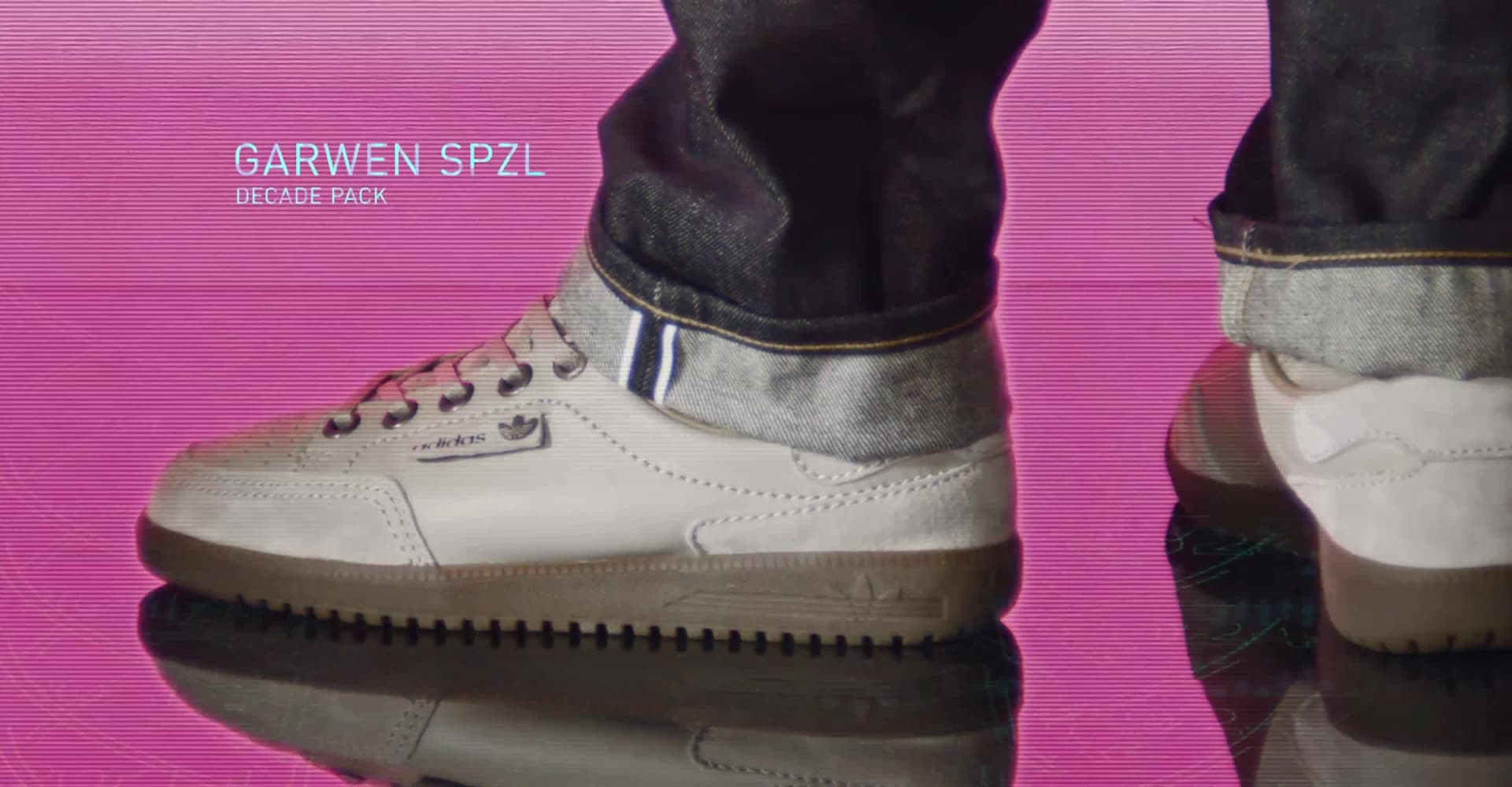 A video showing the four adidas Spzl Decade pack silhouettes and the story behind them. 