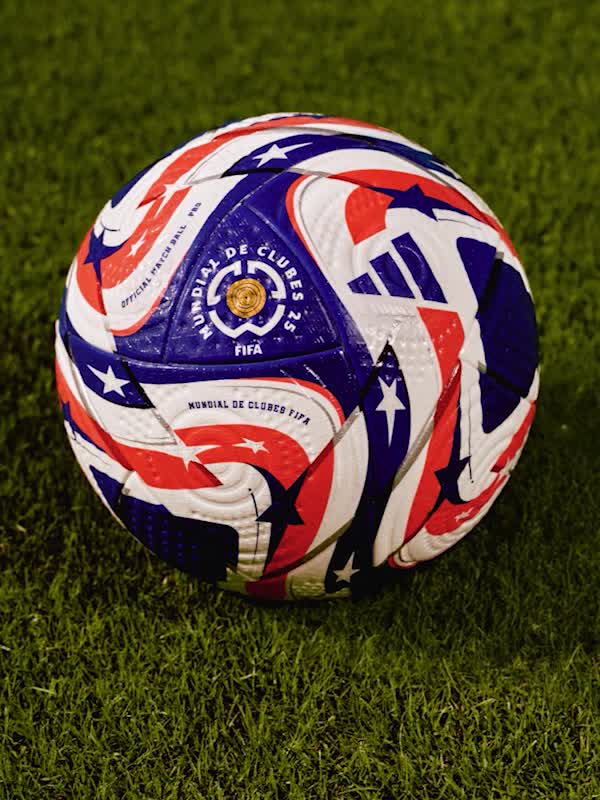 Visual composition featuring the new FIFA Club World Cup 2025™ Official Match ball